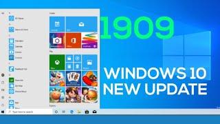 Windows 10 OS 1803 to 1909 version new update