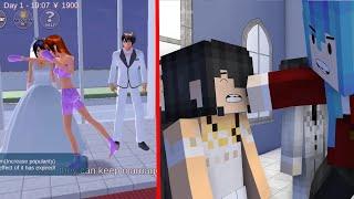 Original vs Animation - Windia Nata Sakura School Simulator