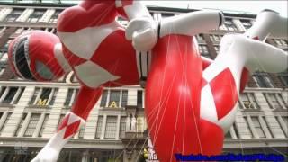 Mighty Morphin Red Ranger 2 - Macy's Thanksgiving Day Parade 2016