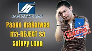 SSS SALARY LOAN ONLINE - REJECTED (2022)｜Paano Makaiwas Sa Rejection Sa SSS Loan Online?