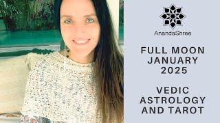 January Full Moon | Mars Retro | Courage + Chaos | Vedic Astrology + Tarot