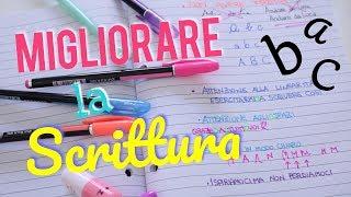 COME MIGLIORARE LA SCRITTURA  SCRIVERE BENE!