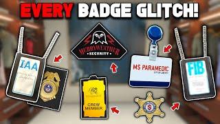 How To Get Every Badge Glitch In GTA 5 Online!