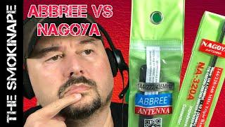 Abbree vs Nagoya Triband Antenna Shootout - HAM Radio - TheSmokinApe