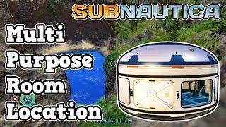 HOW TO FIND THE MULTIPURPOSE ROOM! FRAGMENTS LOCATION | SUBNAUTICA!