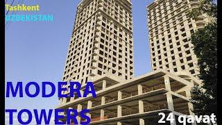 Tashkent city Modera towers  Коч констракшн