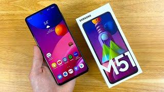 Samsung Galaxy M51 Unboxing, First Impressions & Battery Test!