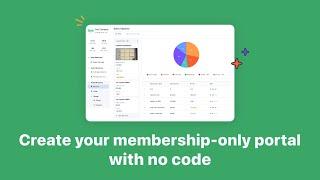 How to create a membership portal