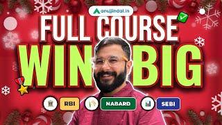 Get My RBI Course for Free | Christmas Contest Announcement | RBI Grade B 2025 | Anuj Jindal