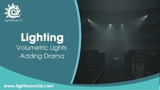 Lightwave 3D Volumetric Lights adding Drama