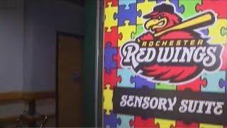 Rochester Red Wings debut 'Sensory Safe Suite' for autistic baseball fans