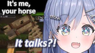 Kuromu’s magic horse learns to talk!【VCR Minecraft】Cookie & Kuromu #5