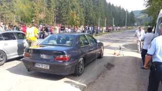 Peugeot 406 1.9 TD vs BMW 530 D - Covasna 200m 2013 semifi S7 1