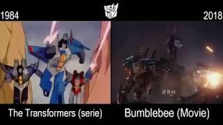 Transformers Bumblebee intro comparison