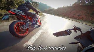 KTM RC200 And Pulsar RS200 In Action