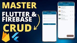 Master Flutter and Firebase CRUD - Build a Contact Management app from Scratch PART 1