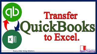 How to Export Data from QuickBooks to Excel