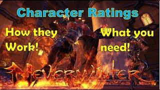 NW Ratings - How they Work & What you Need - Mod 18 Neverwinter