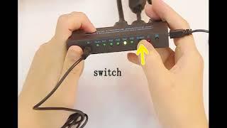 How to setup HDMI switch 5x1, FiveHome [FW1301] [FW1501] stepup video