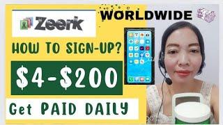 Get PAID Daily! How to use Zeerk?(A Step-by-StepTutorial)#onlinejobs #workfromhome #makemoneyonline