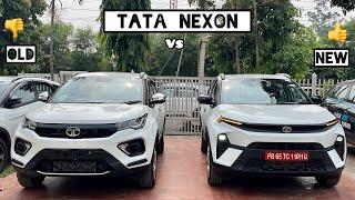 Tata Nexon 2023  OLD vs NEW - Detailed Comparison | Tata Nexon FaceliftBase Model - Pure (S)