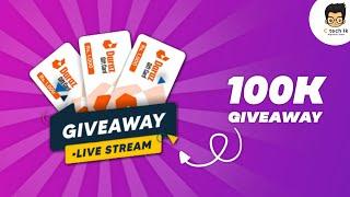  LIVE 100K Special giveaway | C Tech lk