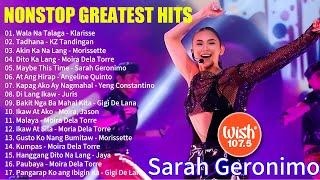 SARAH GERONIMO ️BAGONG OPM HUGOT WISH 107.5 PLAYLIST 2023BEAUTIFUL OPM LOVE SONGS