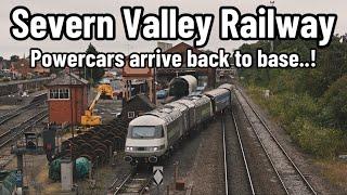 Severn Valley Railway | The Powercar TAKEOVER continues..! 20189 to bridgnorth & 09107 the WORKHORSE