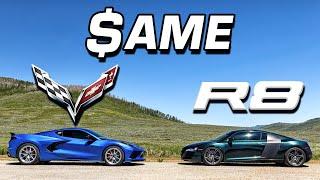 Corvette C8 v Audi R8 - Same idea. Same Price. Decisions Decisions | Everyday Driver