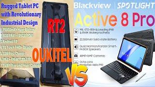 Blackview Active 8 Pro Vs Oukitel RT2 - сравнение по использованию (моё  мнение)