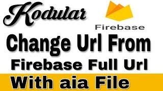 Get URL / Full text from Firebase in kodular app | kodular tutorial in hindi | App Creator