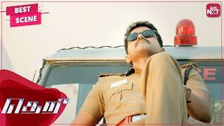 Theri's iconic bridge scene | Theri | Tamil | Vijay | Samantha Ruth Prabhu | SUN NXT