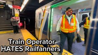 R211T Train Operator HATES Railfanners | NYC Subway