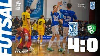 Futsal: Wiara Lecha - Futbalo Białystok 4:0 [17. kolejka I ligi futsalu, 2024/2025]