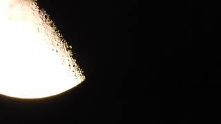 Nikon P1000 zoom test, "readable" distances Moon 4k