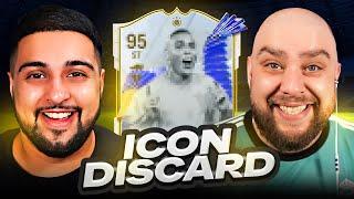 ICON PACKS But The Loser Discards EVERYTHING! (ft. @bateson87 )