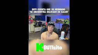 BUTI cuenta que su hermano se encuentra delicado de salud @butisito #dota2 #butidota2 #glogloking