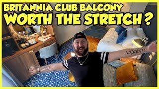 Is a Britannia Club Balcony on Cunard Queen Anne worth the money? Stateroom 7074 tour.