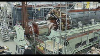 Siemens Energy Mülheim - Wie baut man einen großen elektrischen Generator