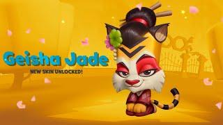 Zooba New Character GEISHA JADE Skin Zooba Zoo Battle Arena