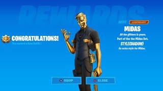 How to get Shadow or Ghost Midas in fortnite! Complete at least 18 midas Challenge