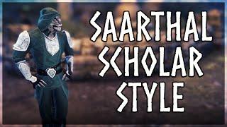 ESO Saarthal Scholar Style - Dark Heart of Skyrim Celebration Event