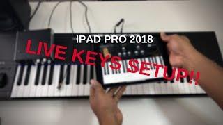 Live Keys Setup With the iPad Pro