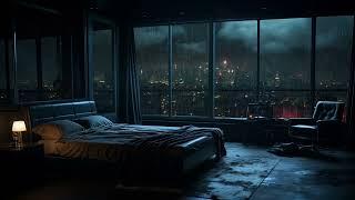 Прощай, усталость, чтобы быстро заснуть под звуки сильного дождя и грома в окне в бурную ночь
