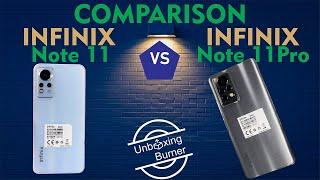 Infinix Note 11 Vs Infinix Note 11 Pro Comparison Video