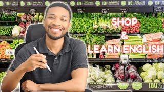 Grocery Store Vocabulary: Learn English While We Shop! (Intermediate English)