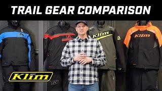 KLIM Insulated Trail Gear | Product Comparison