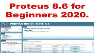 Proteus 8 6 for Beginners 2020