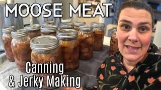 Moose Jerky & Canned Moose Meat | This Alaska Kitchen