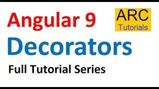 Angular 9 Tutorial For Beginners #9 - Decorators